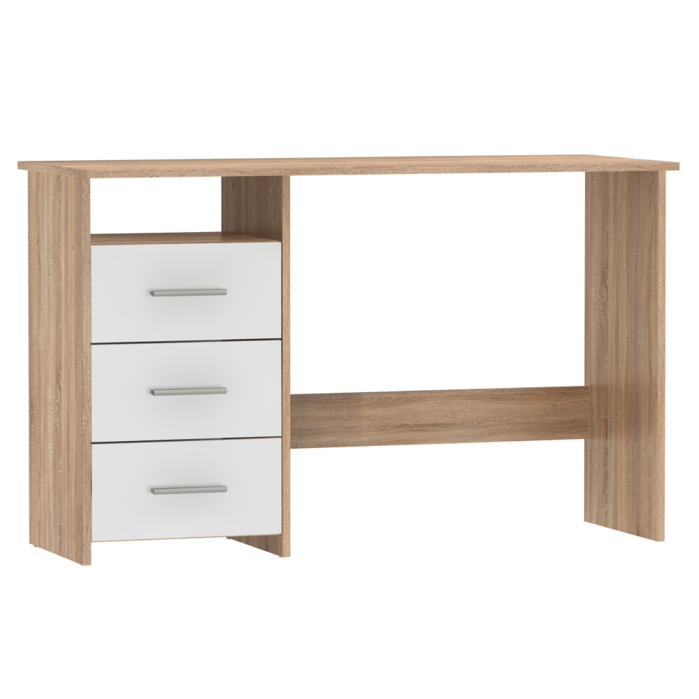 Számítógépasztal. sonoma tolgyfa/fehér. LARISTOTE NEW Számítógépasztal. sonoma tolgyfa/fehér. LARISTOTE NEW