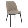 Étkezőszék. bézses barna/natúr fa/fekete. VUDIA Étkezőszék. bézses barna/natúr fa/fekete. VUDIA