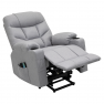 Állítható masszázs fotel. világosszürke. HUDSON Állítható masszázs fotel. világosszürke. HUDSON