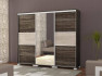 Lux tolóajtós gardrób 239 széles- Korpusz: Avellino sötét Ajtó: Avellino sötét Betét: Avellino világos Lux tolóajtós gardrób 239 széles- Korpusz: Avellino sötét Ajtó: Avellino sötét Betét: Avellino világos