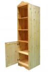 Fenyő szekrény 1 ajtós nyitott Fenyő szekrény 1 ajtós nyitott