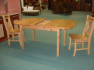 Fenyő étkezőasztal Fenyő étkezőasztal