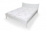 Natália ágykeret rusztik fehér matraccal
