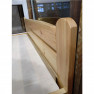 Bohus franciaágy ágyneműtartós fenyő ágykeret