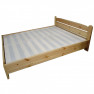Bohus franciaágy ágyneműtartós fenyő ágykeret