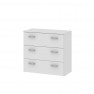 Garbo 3 komód fehér színben.