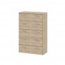 Garbo 5 komód sonoma tölgyfa színben.