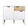 Oslo komód 2 ajtós 1 fiókos sonoma tölgyfa-fehér színben. Oslo komód 2 ajtós 1 fiókos sonoma tölgyfa-fehér színben.
