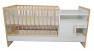 Kombi pelenkázós babaágy Organic