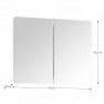 Lynatet 160 tükrös fürdőszoba szekrény