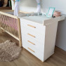 Pelenkázó komód 4 fiókos Lotti Pelenkázó komód 4 fiókos Lotti