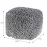 Puff, pamut szürke, STRAPE Puff, pamut szürke, STRAPE