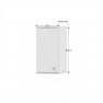 Felső fali szekrény, fehér, GALENA SI09 Felső fali szekrény, fehér, GALENA SI09