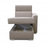 Elemes Sarokülő, kanapé MARIET OTT 1B ZP ágyneműtartós,jobbos