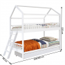 Házikó emeletes ágy EVALIA Házikó emeletes ágy EVALIA