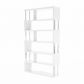 Könyvespolc, fehér, ALIS
