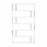 Könyvespolc, fehér, ALIS