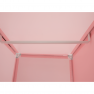 Moduláris szekrény gyerekeknek, rózsaszín/gyerek minta, NORME