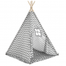 Gyereksátor-teepee, szürke/fehér/minta, ETENT