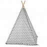 Gyereksátor-teepee, szürke/fehér/minta, ETENT
