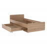 Egyszemélyes ágy 1S/90, sonoma tölgyfa, TEYO Egyszemélyes ágy 1S/90, sonoma tölgyfa, TEYO
