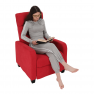 Relaxáló fotel, málna, TURNER Relaxáló fotel, málna, TURNER