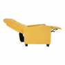 Relaxáló fotel, sárga, TURNER