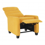 Relaxáló fotel, sárga, TURNER