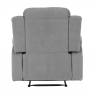 Pihentető fekvőszék, világos szürke szövet, ASKOY