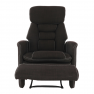 Pihenőfotel, szövet csoki, KOMFY