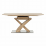Étkezőasztal, tölgy, 160-200x90 cm, BONET NEW TIP 2