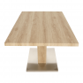 Étkezőasztal, világos tölgy, 160x90 cm, HESTON