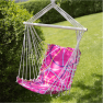 Függőfotel, rózsaszín/ minta, KEROL Függőfotel, rózsaszín/ minta, KEROL