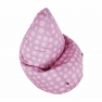 Babzsák, rózsaszín-lila/minta, TELDIN