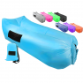 Felfújható babzsák/lazy bag, kék, LEBAG