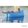 Felfújható babzsák/lazy bag, narancssárga, LEBAG