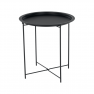 Kisasztal levehető tálcával, fekete, RENDER Kisasztal levehető tálcával, fekete, RENDER