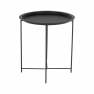 Kisasztal levehető tálcával, fekete, RENDER Kisasztal levehető tálcával, fekete, RENDER