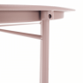 Kisasztal levehető tálcával, nude rózsaszín, RENDER Kisasztal levehető tálcával, nude rózsaszín, RENDER