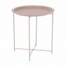 Kisasztal levehető tálcával, nude rózsaszín, RENDER Kisasztal levehető tálcával, nude rózsaszín, RENDER
