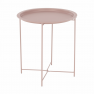 Kisasztal levehető tálcával, nude rózsaszín, RENDER Kisasztal levehető tálcával, nude rózsaszín, RENDER