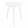 Kisasztal, fehér/MDF, DANZ