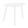 Kisasztal, fehér/MDF, DANZ