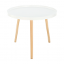 Kisasztal, fehér/természetes, SANSE TYP 1 Kisasztal, fehér/természetes, SANSE TYP 1