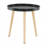 Kisasztal, fekete/természetes, SANSE TYP 2 Kisasztal, fekete/természetes, SANSE TYP 2