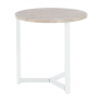 Kisasztal, természetes/fehér, CELINI