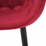 Dizájnos fotel, málna Velvet anyag, FEDRIS Dizájnos fotel, málna Velvet anyag, FEDRIS