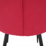 Dizájnos fotel, málna Velvet anyag, FEDRIS Dizájnos fotel, málna Velvet anyag, FEDRIS