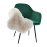Dizájnos fotel, smaragd Velvet anyag, ZIRKON Dizájnos fotel, smaragd Velvet anyag, ZIRKON
