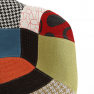 Fotel, anyag patchwork/bükk, TOBO 3 NEW Fotel, anyag patchwork/bükk, TOBO 3 NEW